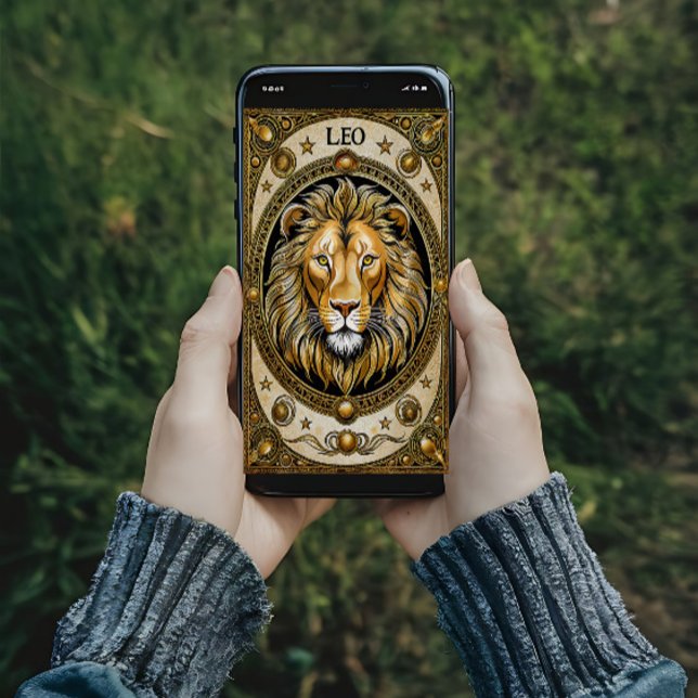 Leo astrology-tecken poster (Skapare uppladdad)