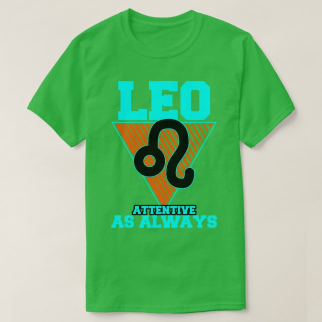 Leo Attention as Alltid T Shirt (Design framsida)