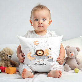Leo Baby - Hear Me Roar - Anpassade Nursery Kudde