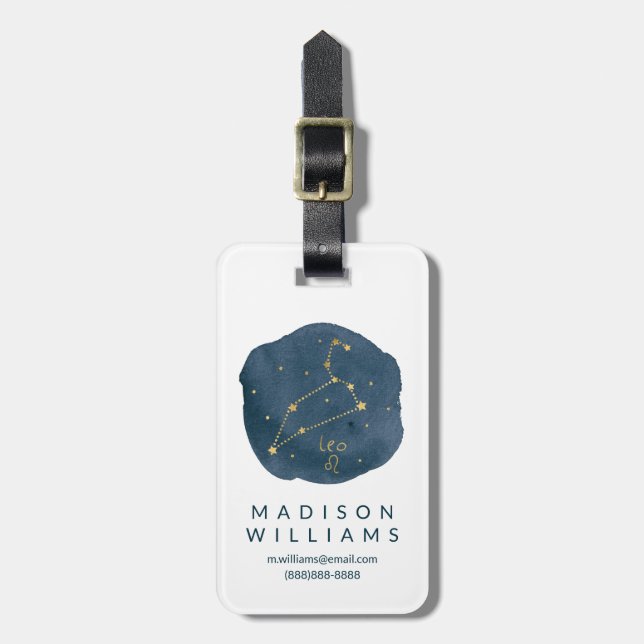 Leo Bagagebricka (Vertikal Framsida)