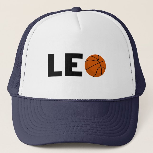 Leo Basketball Keps (Framsida)