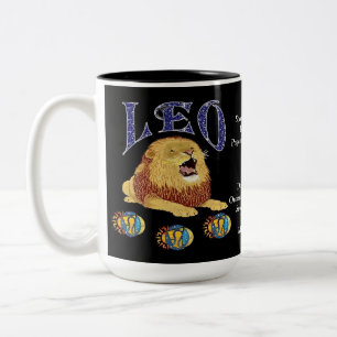 Leo Birth Sign Zodiac Mugg