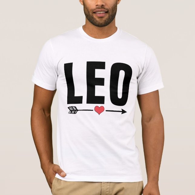 LEO Birthday T-Shirts (Framsida)