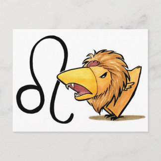 Leo Chicken-vykort Vykort