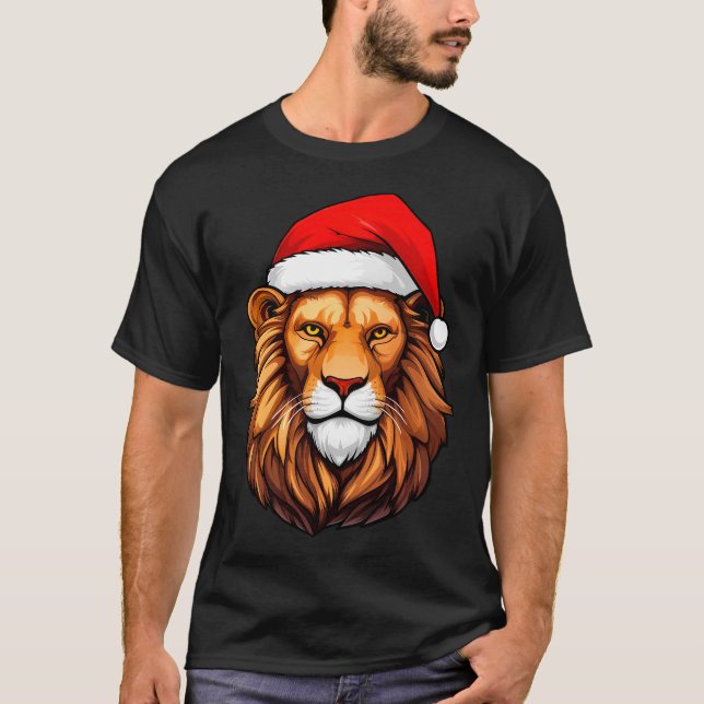 Leo Christmas T-Shirt (Framsida)