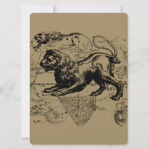 Leo Constellation Hevelius 1690 juli 23-22 augusti