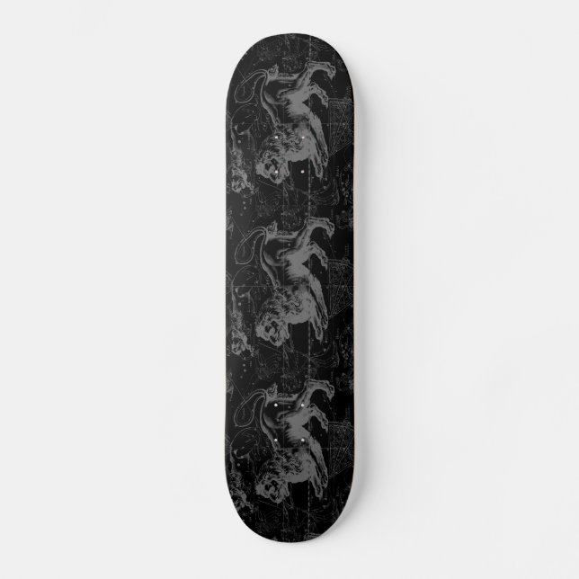 Leo Constellation Hevelius 1690 juli 23-22 augusti Mini Skateboard Bräda 18,5 Cm (Framsida)