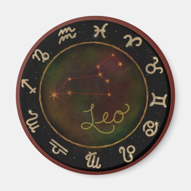 Leo Constellation Magnet (Framsidan)