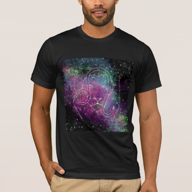 Leo Constellation Shirt T Shirt (Framsida)