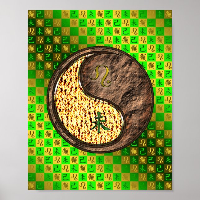 Leo & Earth Goat Poster (Framsidan)