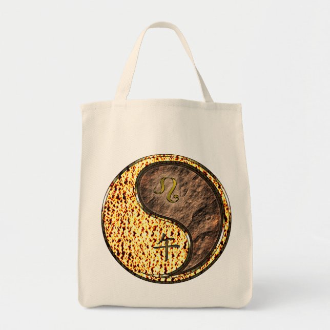 Leo & Earth Horse Tygkasse (Framsidan)