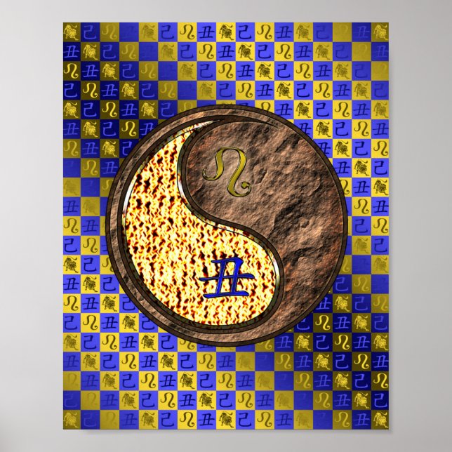 Leo & Earth Ox Poster (Framsidan)