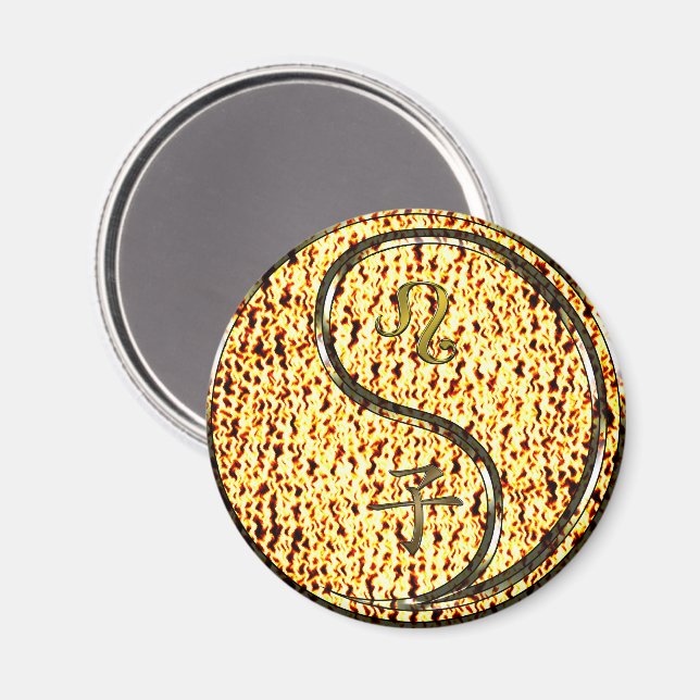 Leo & Eldråttan Magnet (Front/Back)