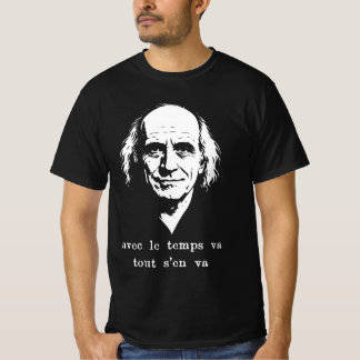 Léo Ferré – Avec le Temps – Portrait Vintage T Shirt