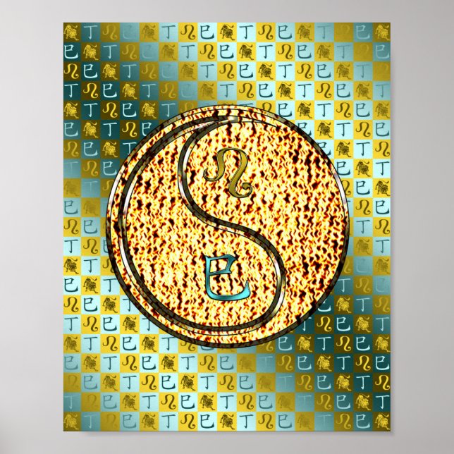 Leo & Fire Snake Poster (Framsidan)