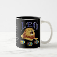 Leo födelse undertecknar Zodiacmuggen