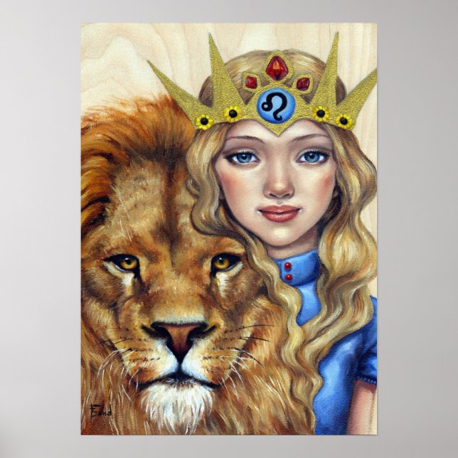 Leo Girl Poster (Framsidan)