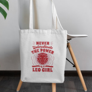 Leo Girl Quote Tygkasse