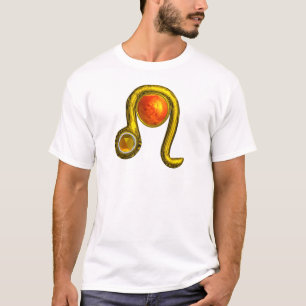 LEO, Golden, Zodoac Birthday Jewel T-shirt