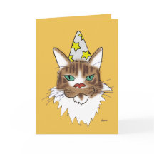 Leo Greeting Card