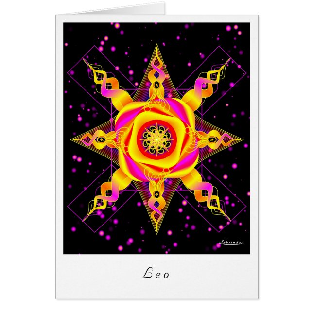 Leo Hälsningskort (Framsidan)