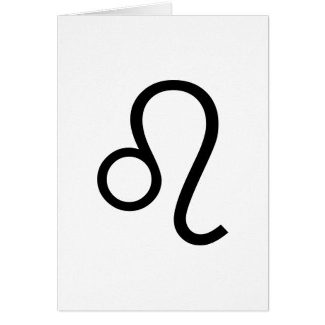 Leo Hälsningskort (Framsidan)