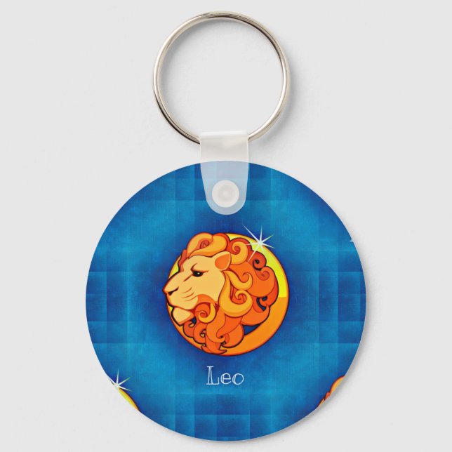 leo horoscope nyckelring (Framsida)