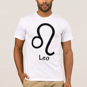 Leo, Horoscope, symbol, astrologi T Shirt