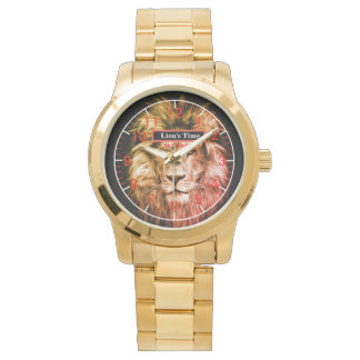 Leo Horoscope Zodiac Watch Armbandsur