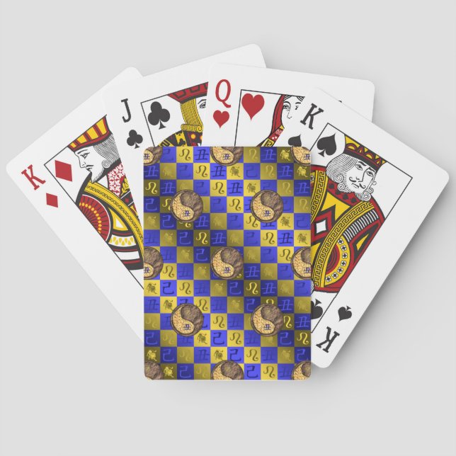 Leo & Jord Oxe Casinokort (Baksidan)