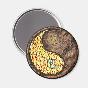 Leo & Jordens Orm Magnet