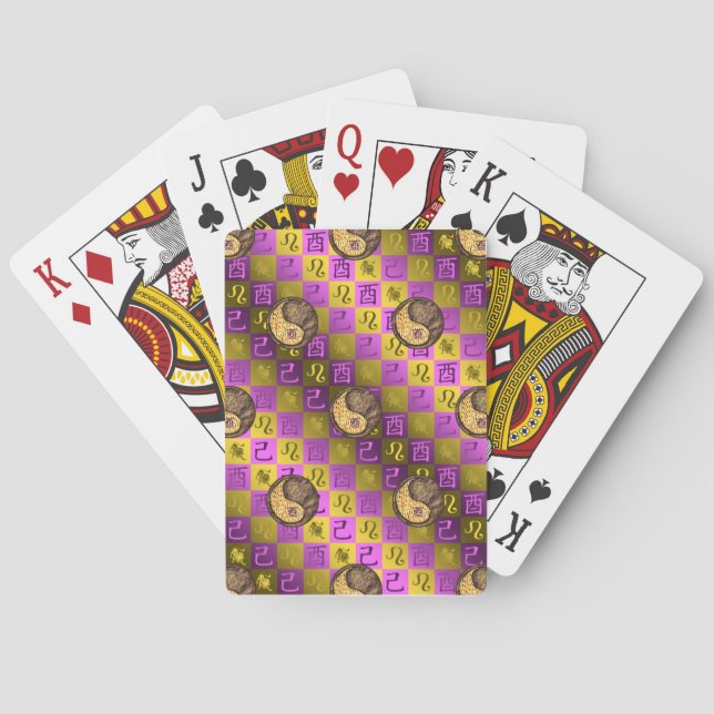 Leo & Jordens Tupp Casinokort (Baksidan)