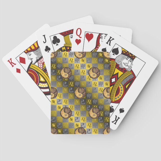 Leo & Jordharen Casinokort (Baksidan)