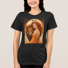 Leo juli August Birthday Lejon T Shirt