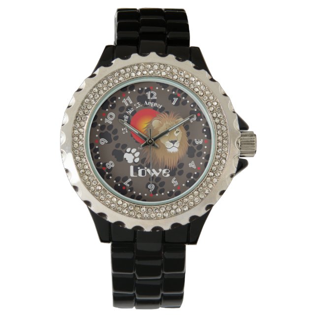 Leo July 23 to August 22 Watchs Armbandsur (Framsida)