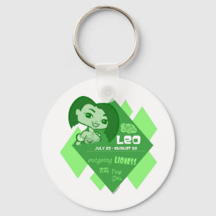 Leo Keychain Nyckelring