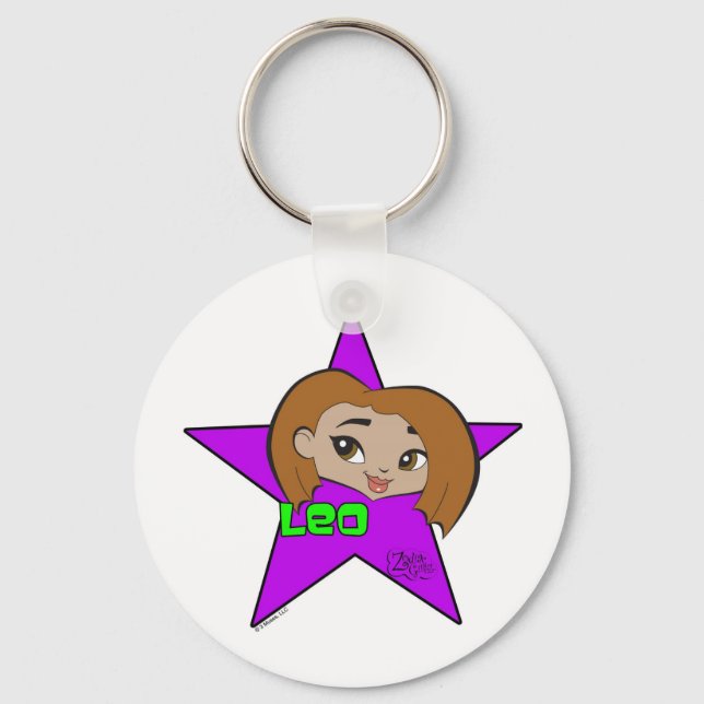 Leo Keychain Nyckelring (Framsida)