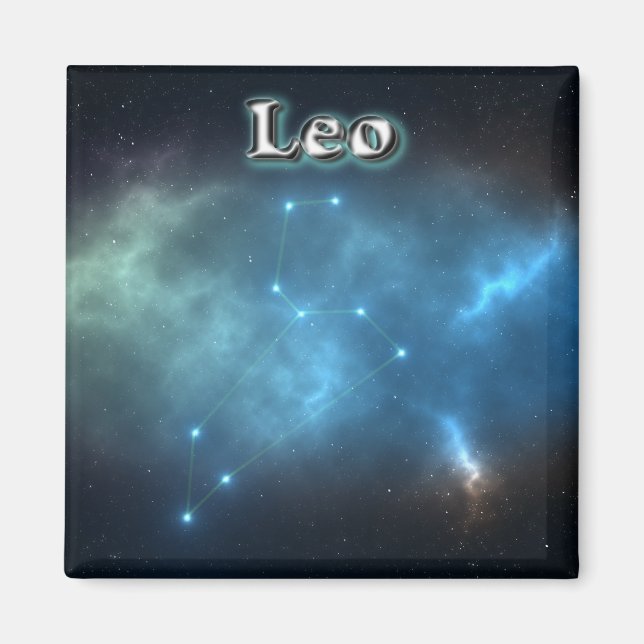 Leo-konstellation Magnet (Framsidan)