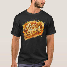 Leo Legend | Eldig Stjärntecken Zodiac Astrologi T Shirt