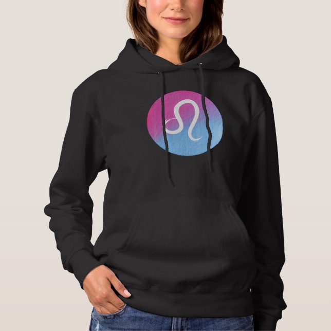 Leo Lejon astronomi Astrology Horoscope Zodiac Wom T Shirt (Framsida)
