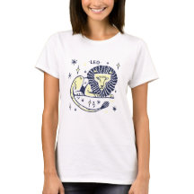 Leo Lejon Horoskop T-Shirt