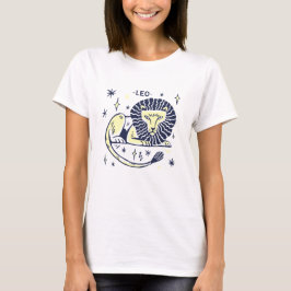 Leo Lejon Horoskop T-Shirt
