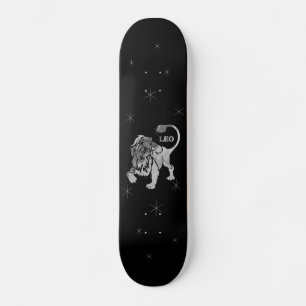 Leo Lejon Silver Zodiac Skateboard Deck