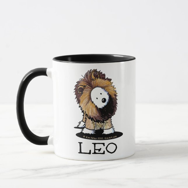 LEO Lejon Westie Mugg (Vänster)