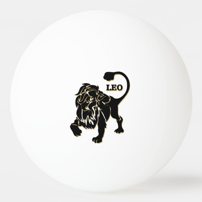 Leo Lejon Zodiac Pingisboll (Framsidan)
