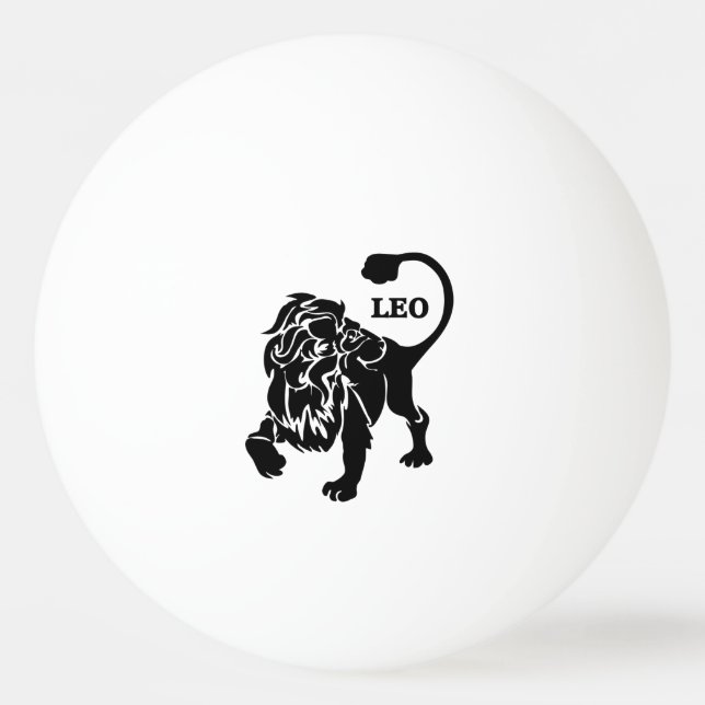 Leo Lejon Zodiac Pingisboll (Baksidan)