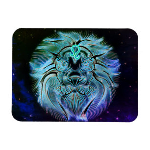 leo lejon zodiakmagnet magnet