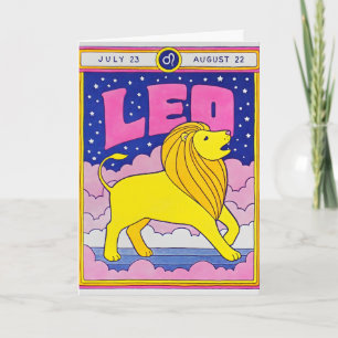 Leo Letterpress-kort Kort