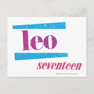 Leo Lila Vykort