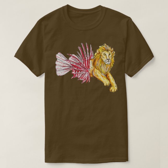 Leo Lionfish T Shirt (Design framsida)